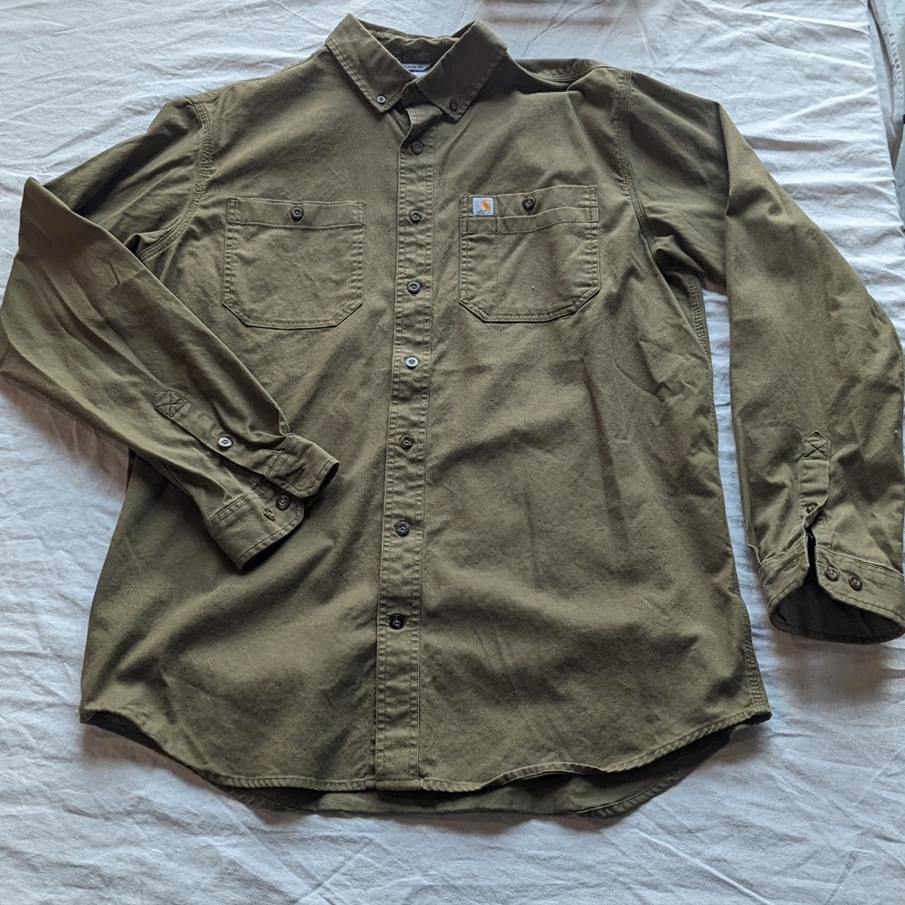 Carhartt Large & Tall, relaxed fit, button down